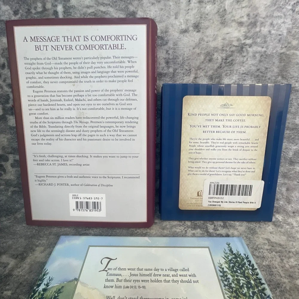 The Message Old Testament Prophets Eugene Peterson Max Lucado Gilbert Morris Lot